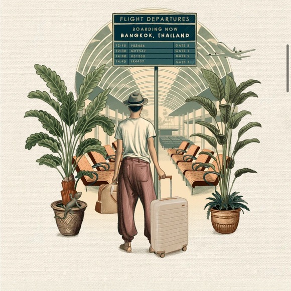 NEW! AWAY x The White Lotus “In Paradise” Limited Edition Carryon Suitcase - Picture 12 of 15